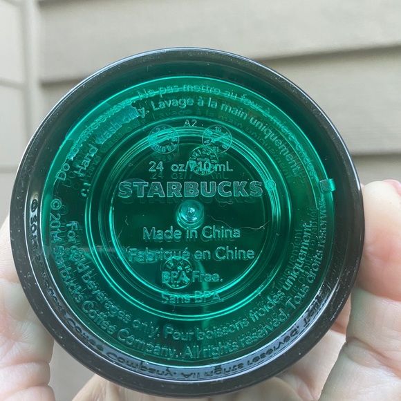 2014 Starbucks green prism tumbler - Picture 2 of 5